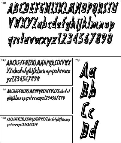 Bonnart Shadow Hv Italic